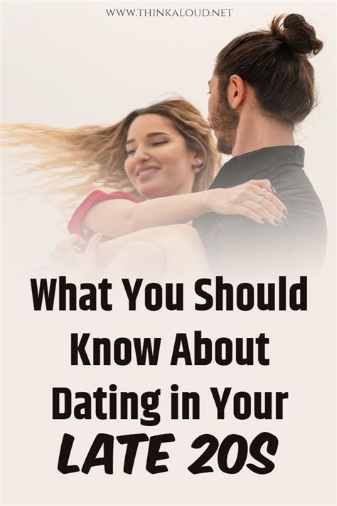 dating in your late 20s for guys